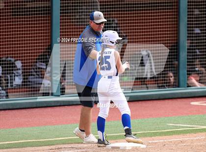 Thumbnail 2 in Beckville vs. Forsan (UIL 2A Softball Semifinal) photogallery.