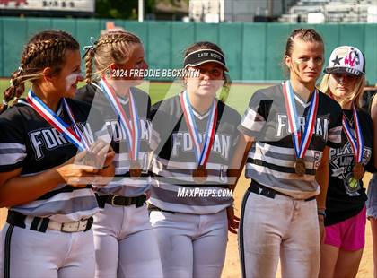 Thumbnail 3 in Beckville vs. Forsan (UIL 2A Softball Semifinal) photogallery.