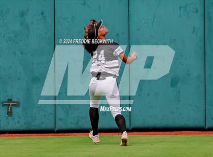 Thumbnail 2 in Beckville vs. Forsan (UIL 2A Softball Semifinal) photogallery.