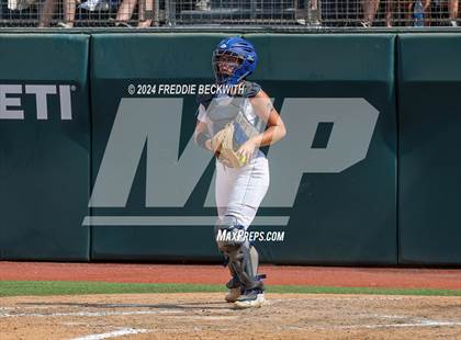 Thumbnail 2 in Beckville vs. Forsan (UIL 2A Softball Semifinal) photogallery.