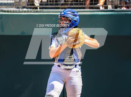 Thumbnail 2 in Beckville vs. Forsan (UIL 2A Softball Semifinal) photogallery.