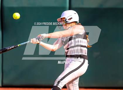 Thumbnail 2 in Beckville vs. Forsan (UIL 2A Softball Semifinal) photogallery.