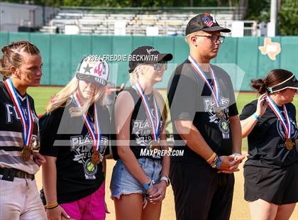 Thumbnail 2 in Beckville vs. Forsan (UIL 2A Softball Semifinal) photogallery.