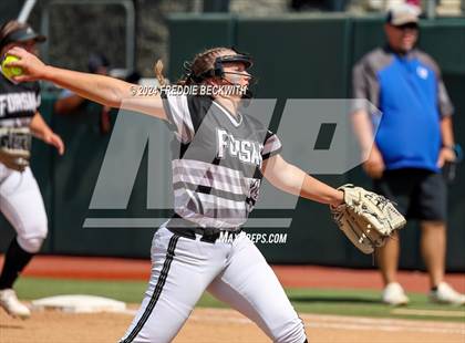 Thumbnail 2 in Beckville vs. Forsan (UIL 2A Softball Semifinal) photogallery.