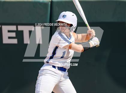 Thumbnail 1 in Beckville vs. Forsan (UIL 2A Softball Semifinal) photogallery.