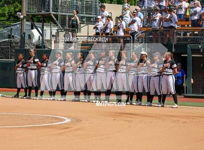 Thumbnail 1 in Beckville vs. Forsan (UIL 2A Softball Semifinal) photogallery.