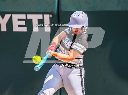 Thumbnail 1 in Beckville vs. Forsan (UIL 2A Softball Semifinal) photogallery.