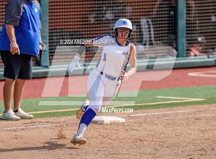 Thumbnail 2 in Beckville vs. Forsan (UIL 2A Softball Semifinal) photogallery.