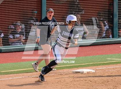 Thumbnail 3 in Beckville vs. Forsan (UIL 2A Softball Semifinal) photogallery.