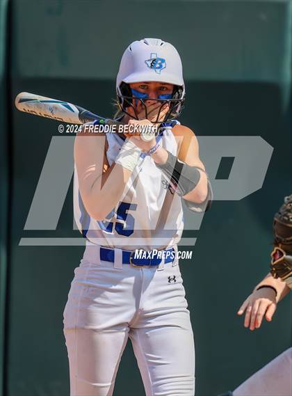 Thumbnail 3 in Beckville vs. Forsan (UIL 2A Softball Semifinal) photogallery.