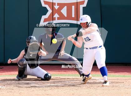 Thumbnail 2 in Beckville vs. Forsan (UIL 2A Softball Semifinal) photogallery.