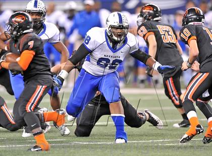 Thumbnail 3 in Gilmer vs. Navasota (UIL  3A Division 2 Final) photogallery.