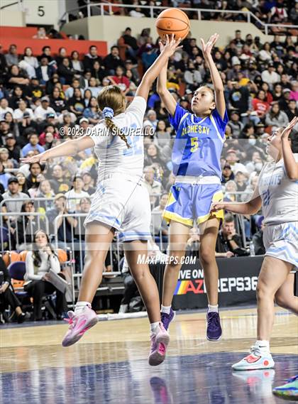 Thumbnail 3 in Alchesay vs Window Rock (AIA 3A Semifinal) photogallery.