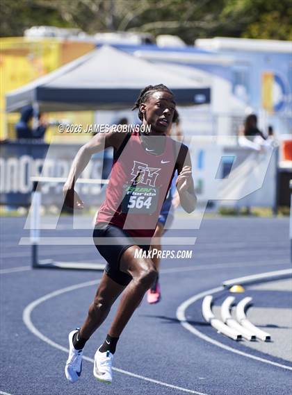 Thumbnail 3 in Bob Hayes Invitational (400m Hurdles) photogallery.