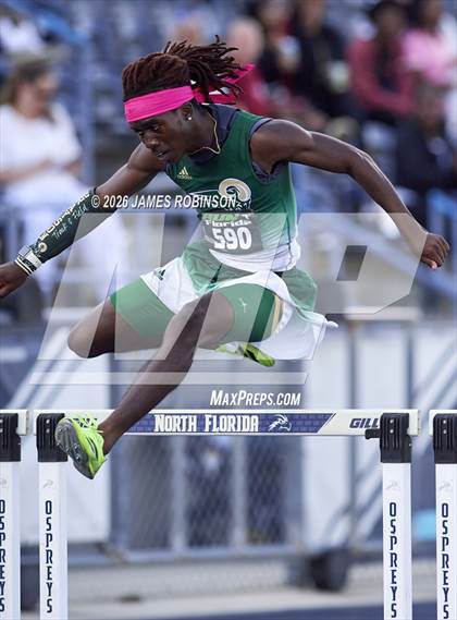 Thumbnail 2 in Bob Hayes Invitational (400m Hurdles) photogallery.
