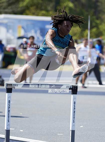 Thumbnail 3 in Bob Hayes Invitational (400m Hurdles) photogallery.