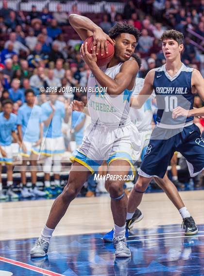 Thumbnail 2 in Rocky Hill vs. Kolbe-Cathedral (CIAC D4 Final) photogallery.