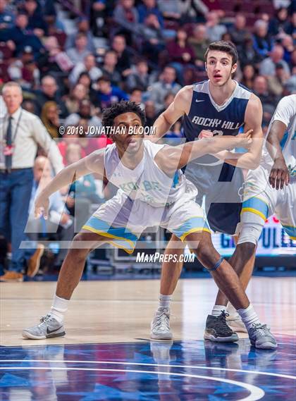 Thumbnail 1 in Rocky Hill vs. Kolbe-Cathedral (CIAC D4 Final) photogallery.