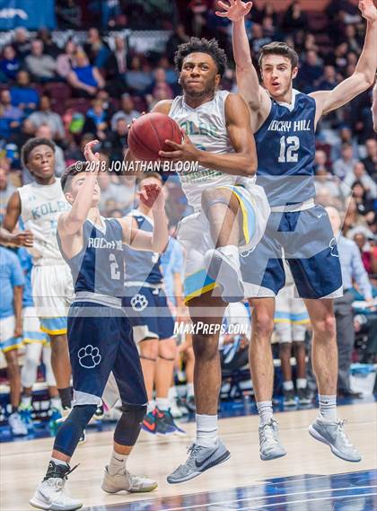 Thumbnail 2 in Rocky Hill vs. Kolbe-Cathedral (CIAC D4 Final) photogallery.