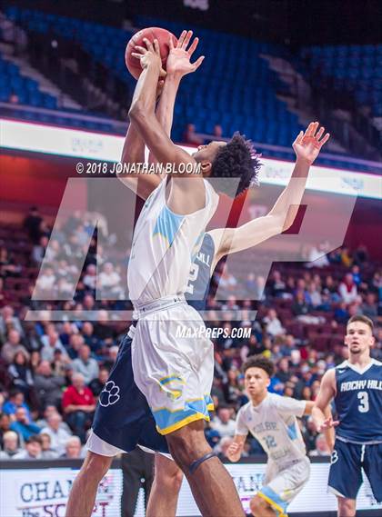 Thumbnail 2 in Rocky Hill vs. Kolbe-Cathedral (CIAC D4 Final) photogallery.