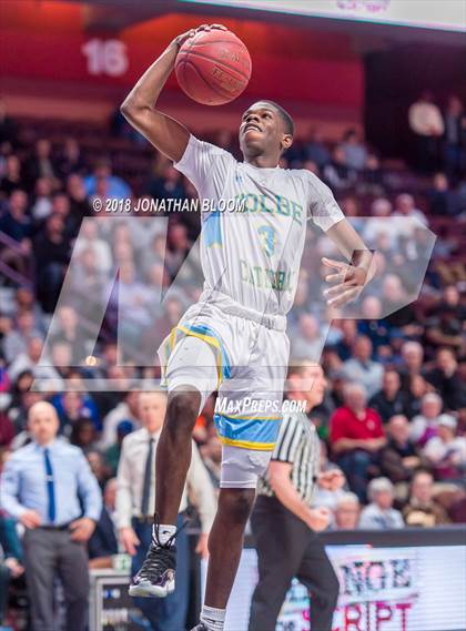 Thumbnail 1 in Rocky Hill vs. Kolbe-Cathedral (CIAC D4 Final) photogallery.