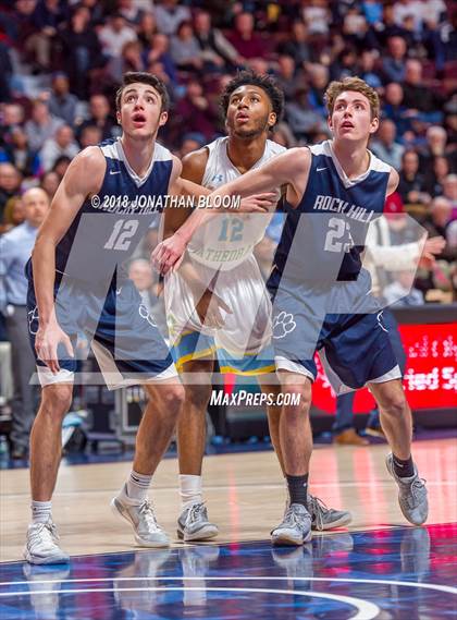 Thumbnail 2 in Rocky Hill vs. Kolbe-Cathedral (CIAC D4 Final) photogallery.