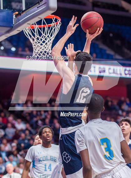 Thumbnail 1 in Rocky Hill vs. Kolbe-Cathedral (CIAC D4 Final) photogallery.