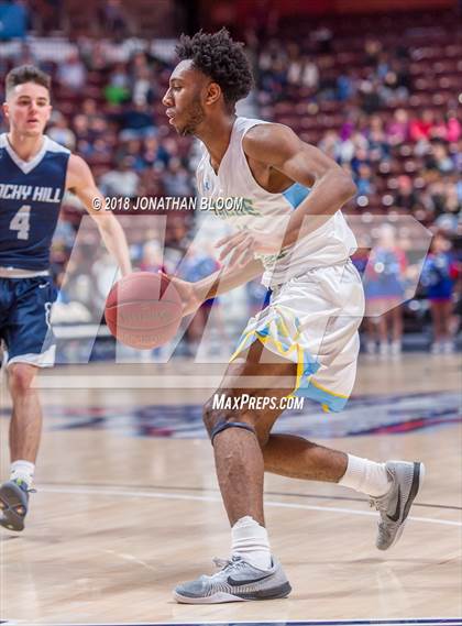Thumbnail 2 in Rocky Hill vs. Kolbe-Cathedral (CIAC D4 Final) photogallery.