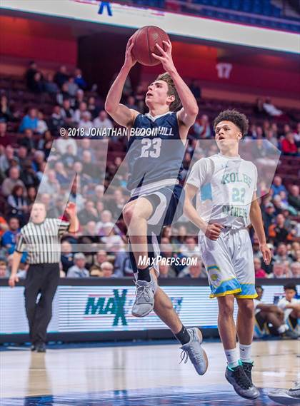Thumbnail 2 in Rocky Hill vs. Kolbe-Cathedral (CIAC D4 Final) photogallery.