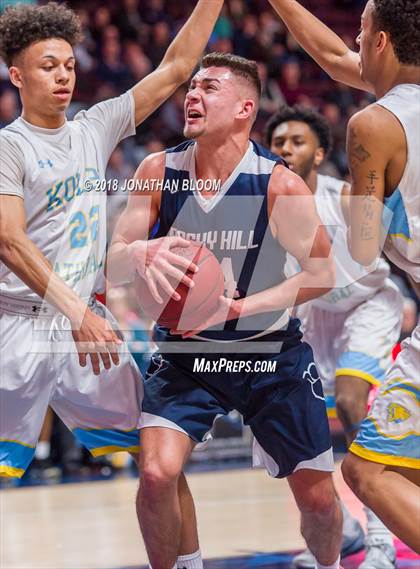Thumbnail 1 in Rocky Hill vs. Kolbe-Cathedral (CIAC D4 Final) photogallery.