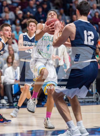 Thumbnail 1 in Rocky Hill vs. Kolbe-Cathedral (CIAC D4 Final) photogallery.