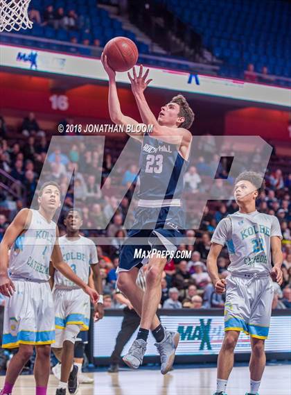Thumbnail 3 in Rocky Hill vs. Kolbe-Cathedral (CIAC D4 Final) photogallery.