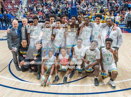Thumbnail 1 in Rocky Hill vs. Kolbe-Cathedral (CIAC D4 Final) photogallery.