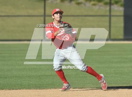 Thumbnail 1 in Dana Hills vs. Mater Dei (Game 1) photogallery.