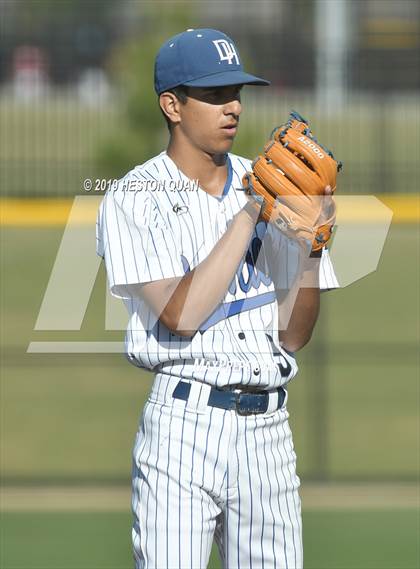 Thumbnail 2 in Dana Hills vs. Mater Dei (Game 1) photogallery.