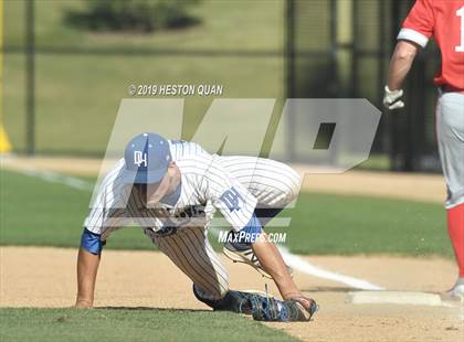 Thumbnail 1 in Dana Hills vs. Mater Dei (Game 1) photogallery.