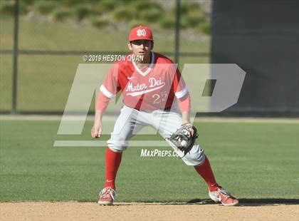 Thumbnail 2 in Dana Hills vs. Mater Dei (Game 1) photogallery.