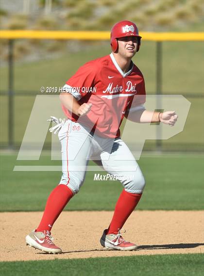 Thumbnail 1 in Dana Hills vs. Mater Dei (Game 1) photogallery.