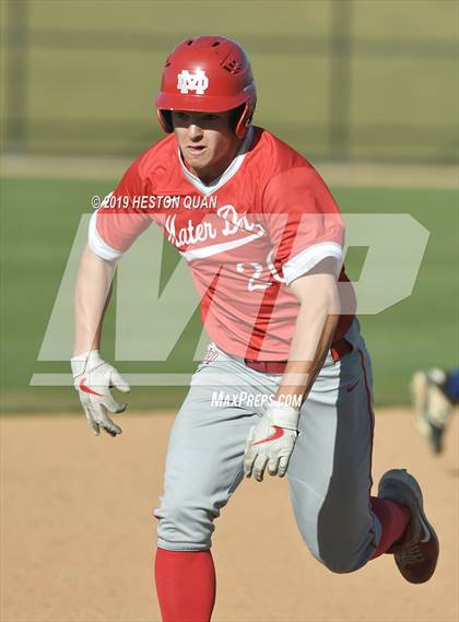 Thumbnail 1 in Dana Hills vs. Mater Dei (Game 1) photogallery.