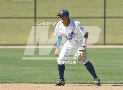 Thumbnail 1 in Dana Hills vs. Mater Dei (Game 1) photogallery.