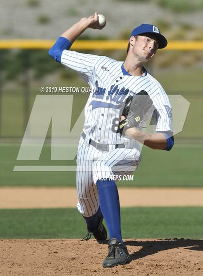Thumbnail 1 in Dana Hills vs. Mater Dei (Game 1) photogallery.