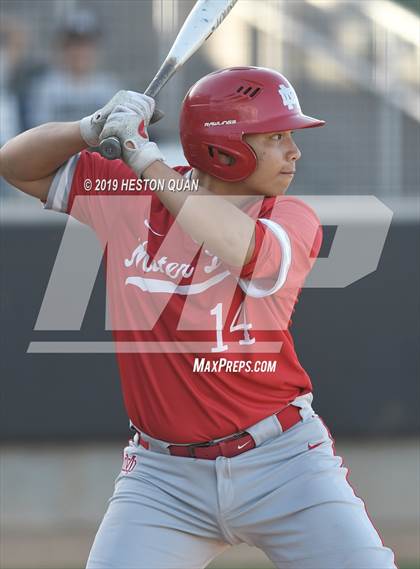 Thumbnail 1 in Dana Hills vs. Mater Dei (Game 1) photogallery.