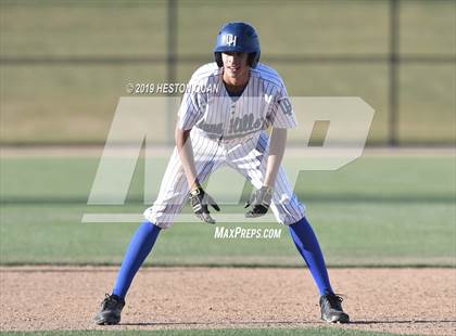 Thumbnail 3 in Dana Hills vs. Mater Dei (Game 1) photogallery.