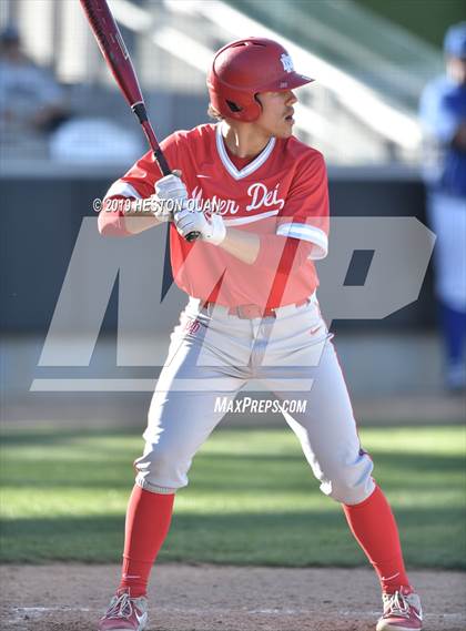 Thumbnail 1 in Dana Hills vs. Mater Dei (Game 1) photogallery.