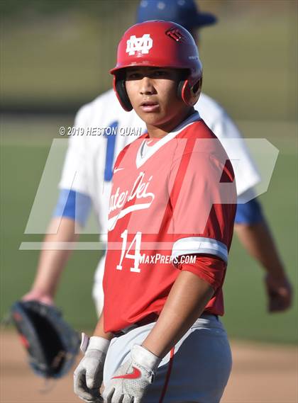 Thumbnail 3 in Dana Hills vs. Mater Dei (Game 1) photogallery.