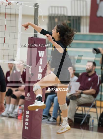 Thumbnail 1 in Notre Dame vs Paloma Valley (CIF SS D6 Quarterfinal) photogallery.