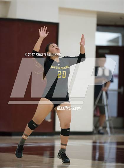 Thumbnail 3 in Notre Dame vs Paloma Valley (CIF SS D6 Quarterfinal) photogallery.