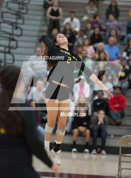 Thumbnail 2 in Notre Dame vs Paloma Valley (CIF SS D6 Quarterfinal) photogallery.