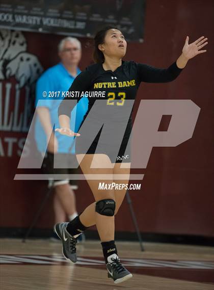Thumbnail 2 in Notre Dame vs Paloma Valley (CIF SS D6 Quarterfinal) photogallery.