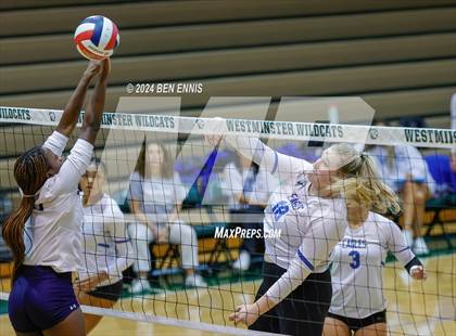 Thumbnail 2 in Mount Paran Christian vs. Mount Pisgah Christian (GHSA 2A Semifinal) photogallery.